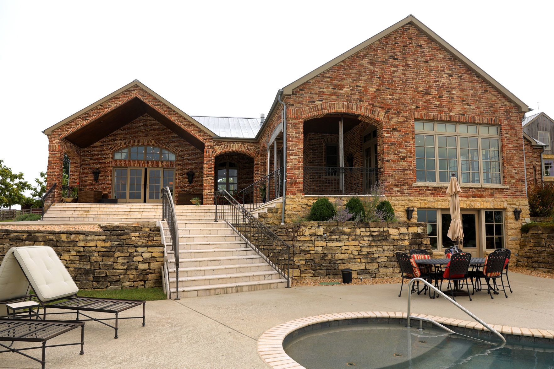 At home: Ron Brown's Franklin County ranch